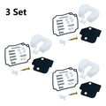 3X Carb Repair Kit 61N-W0093-00 for Yamaha 2 Stroke 25 30HP (1990–2023)