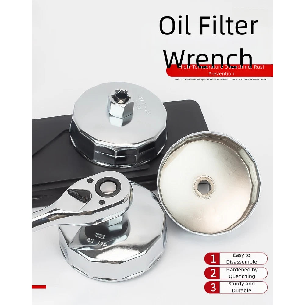 Vehicle Compatibility Wrench Remover Oil Change Efficient Oil Filter Removal