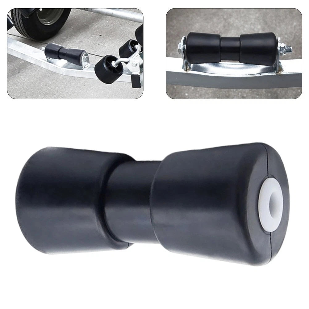 8 Inch Heavy Duty Rubber Trailer Bow Rollers for Boat Trailers