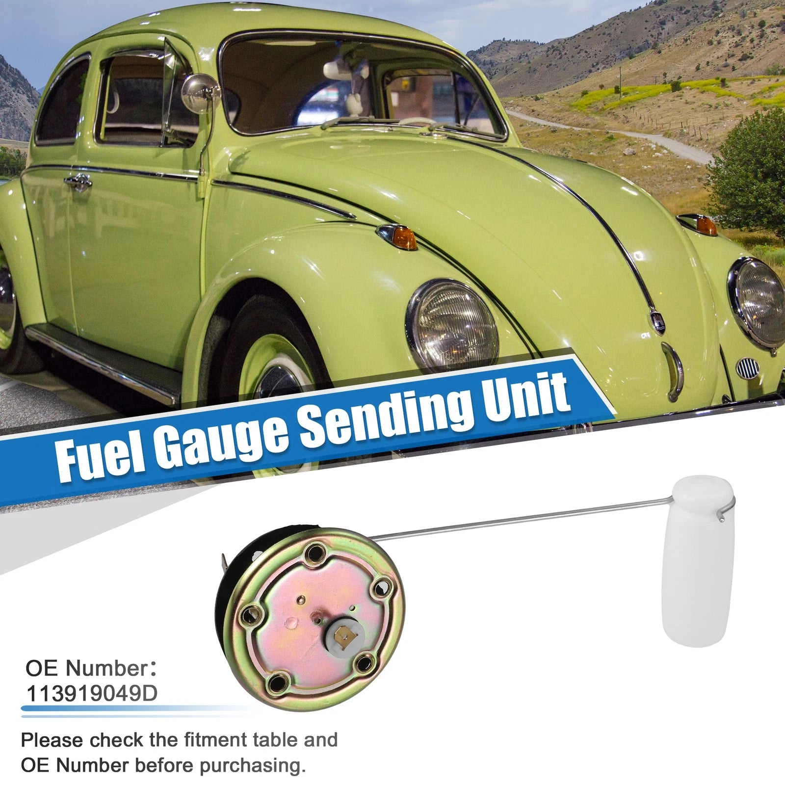 Fuel Tank Gauge Level Sensor for Volkswagen Beetle (1968–1979)