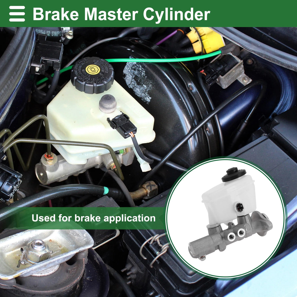 Brake Master Cylinder Reservoir No. 472013D380 for Toyota 4Runner (1996–2000)