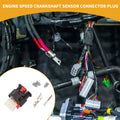 3 Pin Engine Speed Crankshaft Sensor Connector Plug for Car Boat RV
