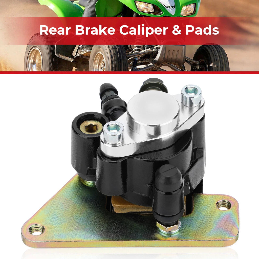 Rear Brake Caliper & Pads for Arctic Cat ATV 400 DVX (2004–2008)