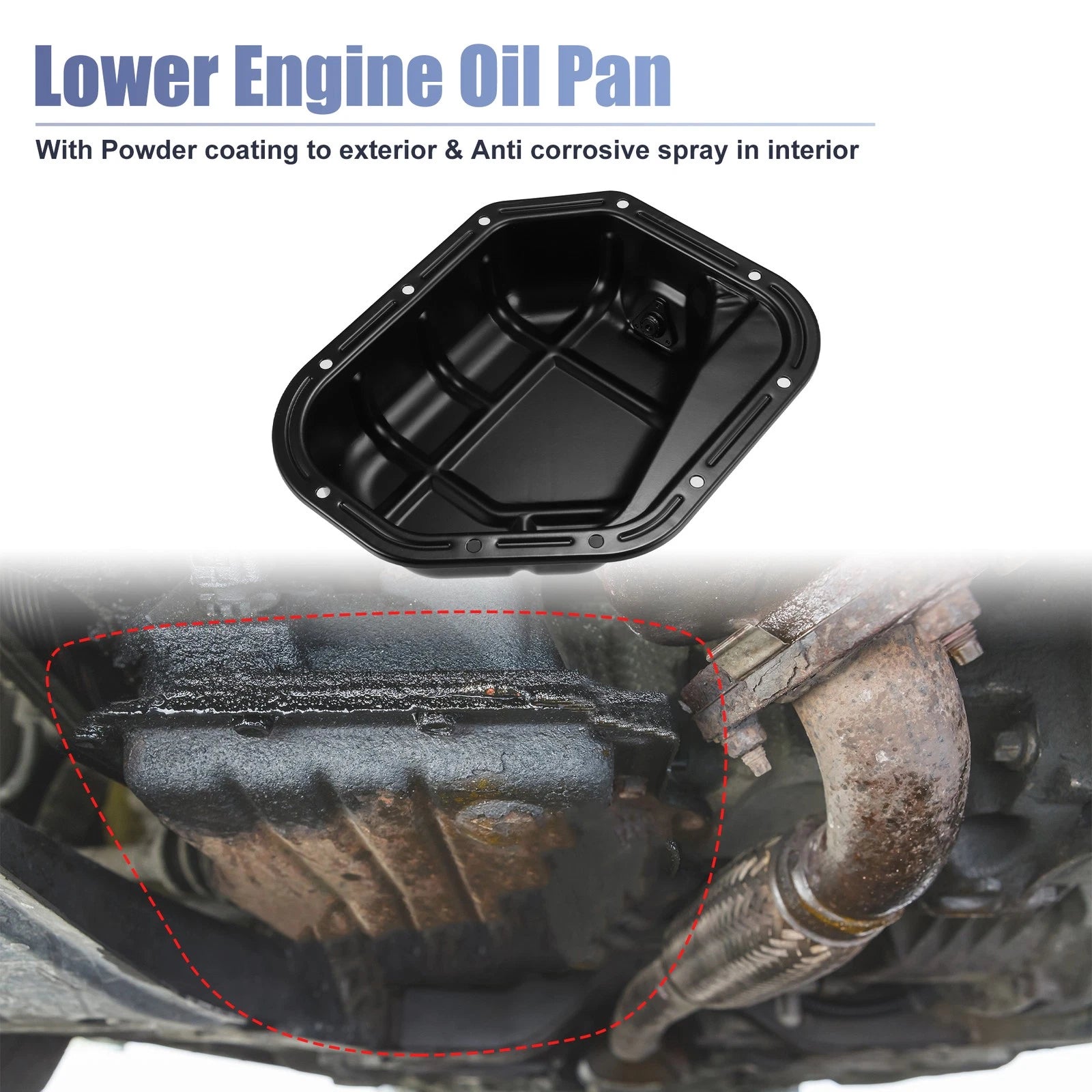Engine Oil Pan Replacement for Hyundai Santa Fe (2001–2006)