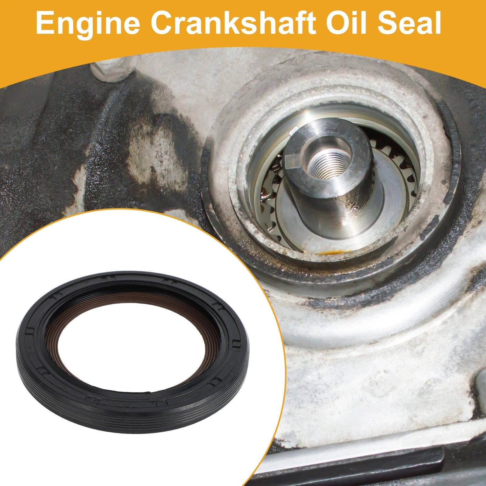 Front Crankshaft Oil Seal Replacement for Chevrolet Silverado (1999–2019)