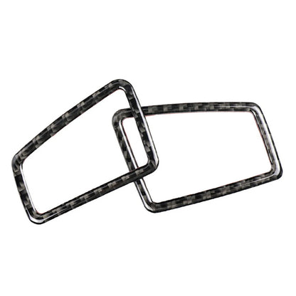 2Pcs Carbon Fiber Look Air Vent Outlet Cover for BMW 3 Series E90 E92 E93 (2005–2012)