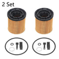 2Pcs Oil Filter 26350-2M000 for Hyundai Elantra, Kia Sorento, Rio (1.6L)