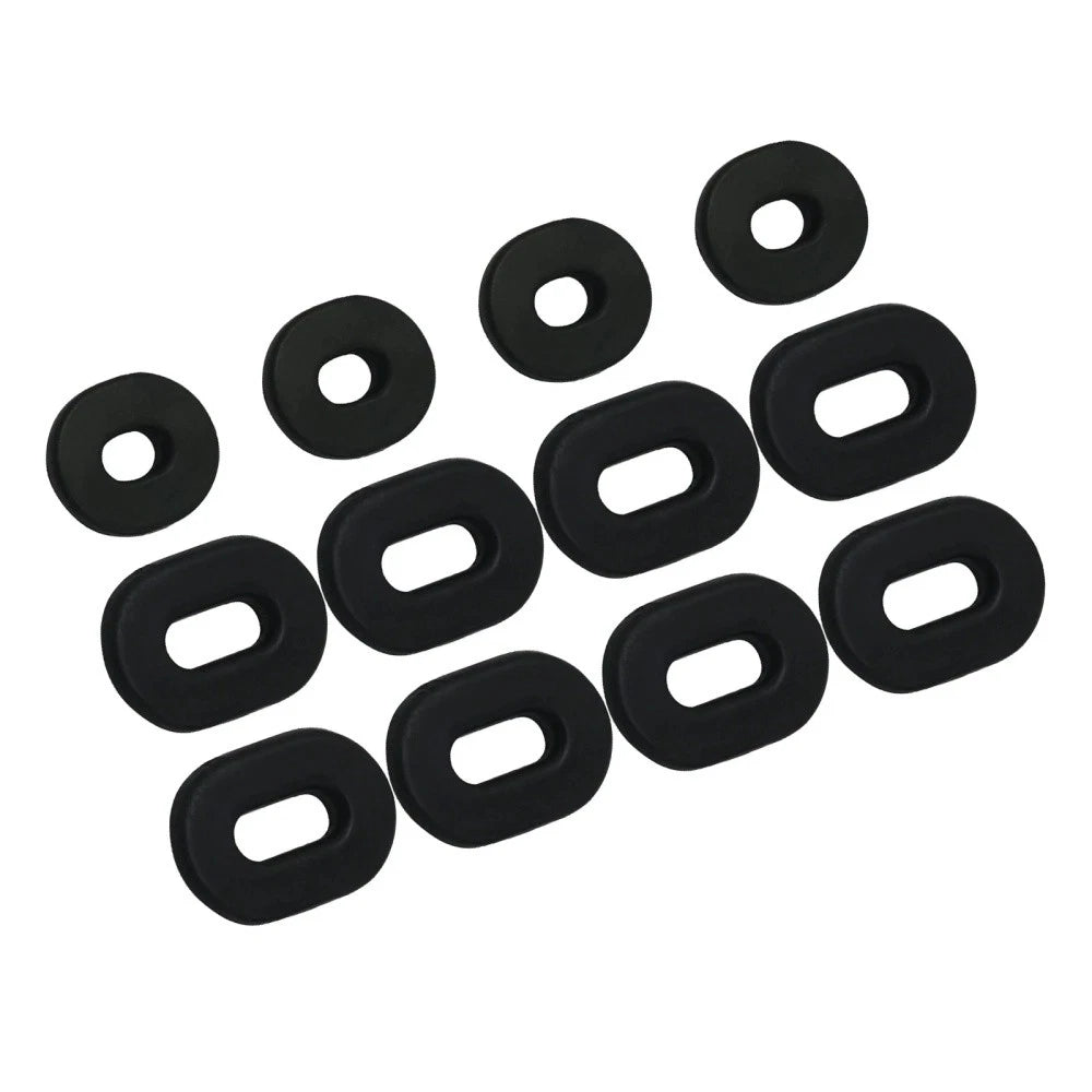 12Pcs Rubber Side Panel Frame Grommet Set for Honda CB100K CL100S XL100 CB550K (1969–1978)