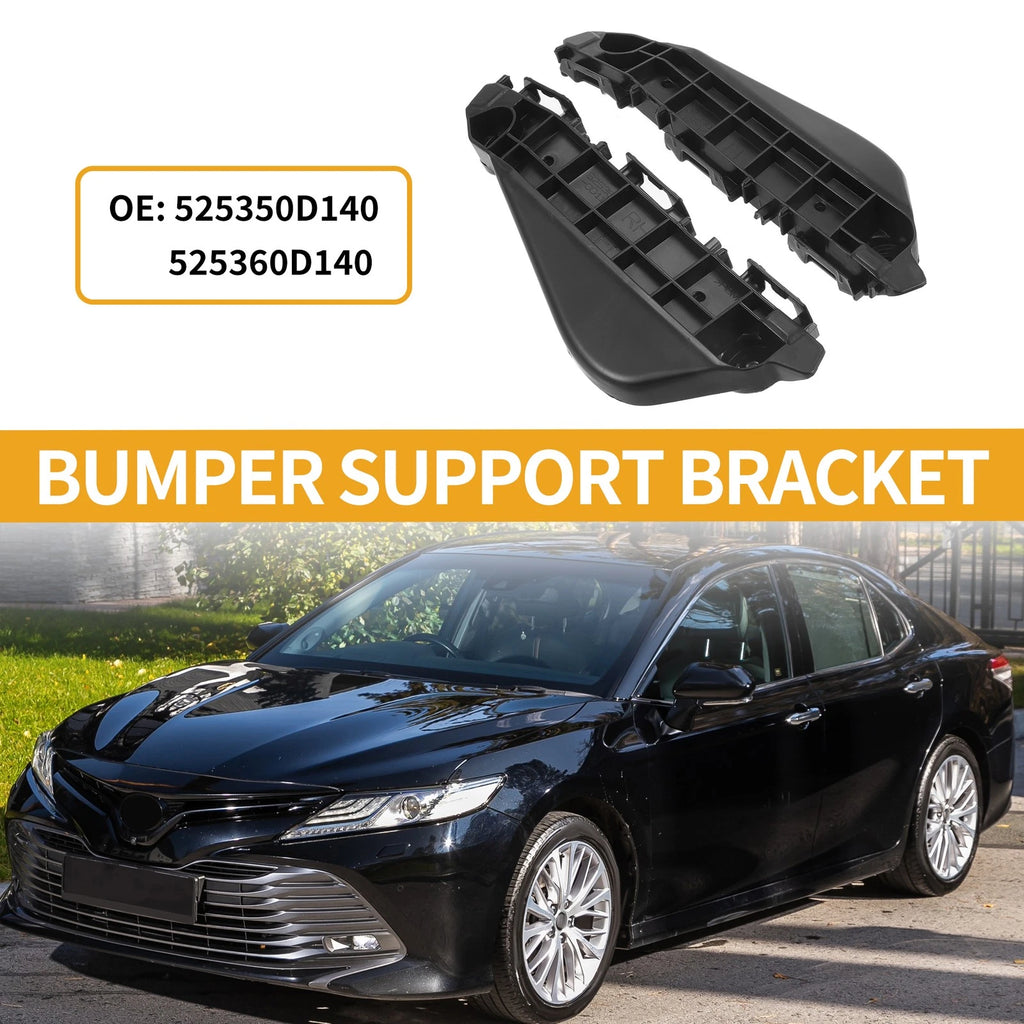 Front Bumper Support Bracket LH RH Pair for Toyota Vios Belta Gen3 (2013–2016)
