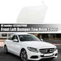 Front Left Tow Hook Cover for Nissan Sentra (2013–2019) - White