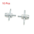 4 Way Tyre Valve Stem Core Remover Tool Kit for Car and Bike (10 Pack)