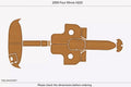 EVA Teak Deck Mat for Four Winns H220 SS (2008)