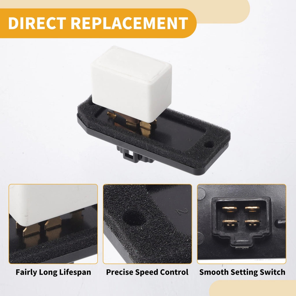 HVAC Blower Motor Resistor Replacement for Toyota No. AC125038 (1999–2004)