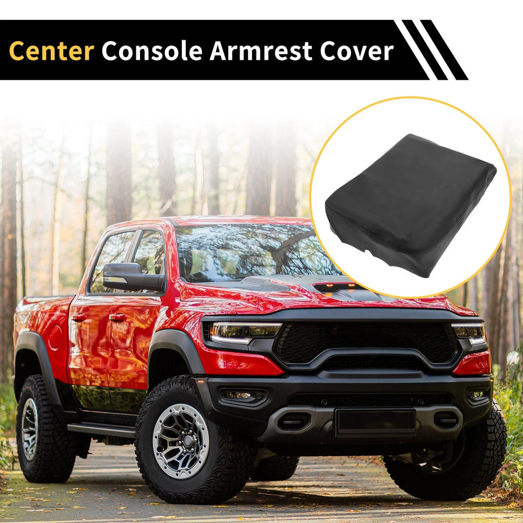 Center Console Cover Replacement for Dodge Ram 1500 (2002–2008) Microfiber