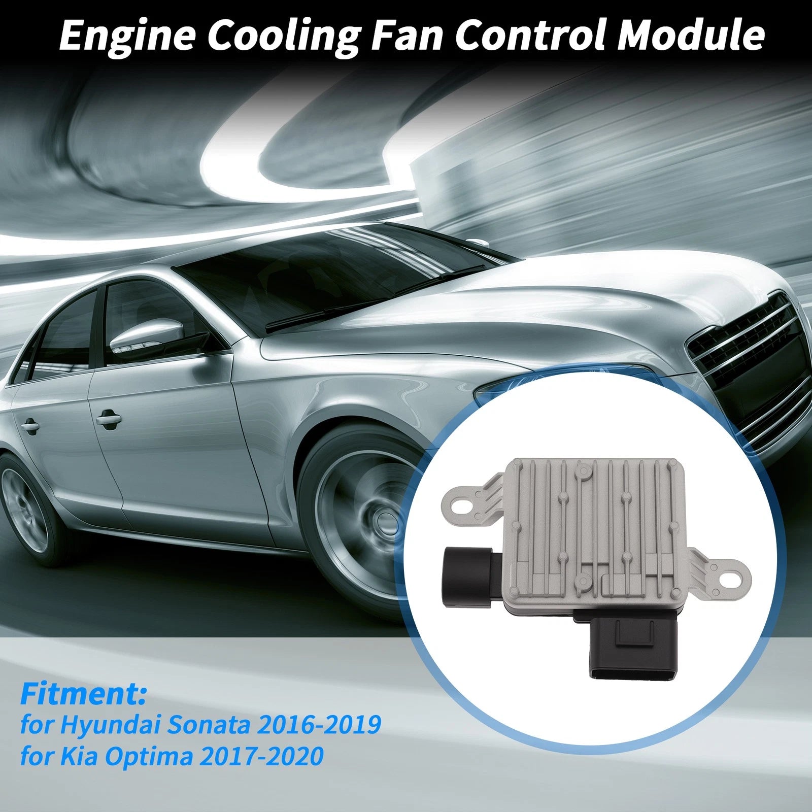 Engine Cooling Fan Control Module Replacement for Hyundai Sonata (2016–2019)