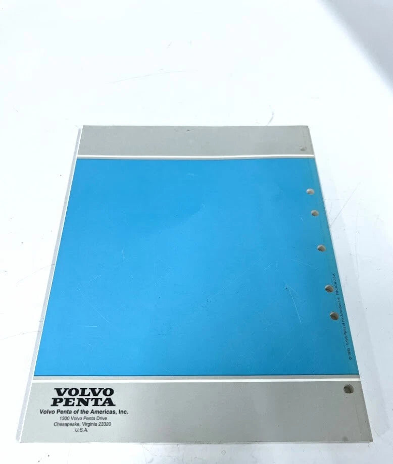 Workshop Manual for Volvo Penta (Early NC Models) 7788858-4