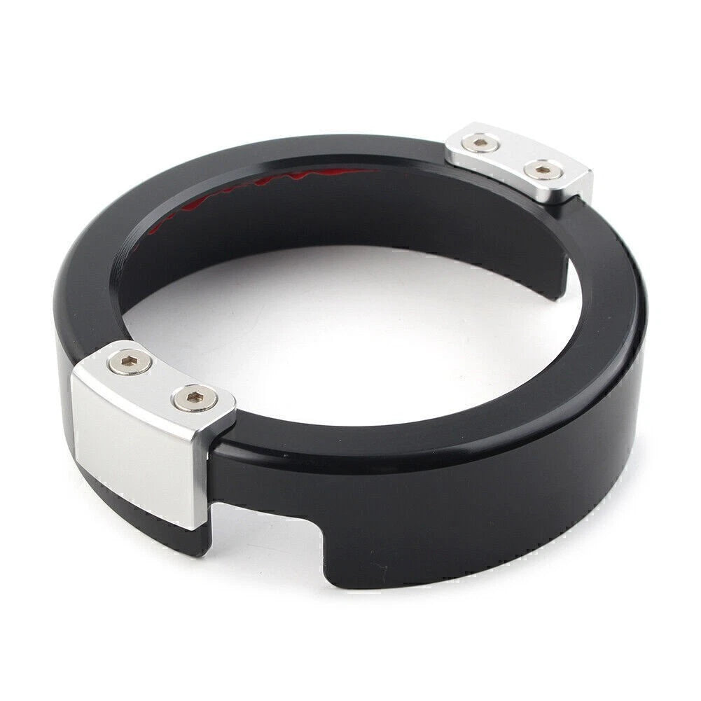 Speedometer Gauge Meter Ring Cover for Honda Rebel CMX300 (2021) Black Silver