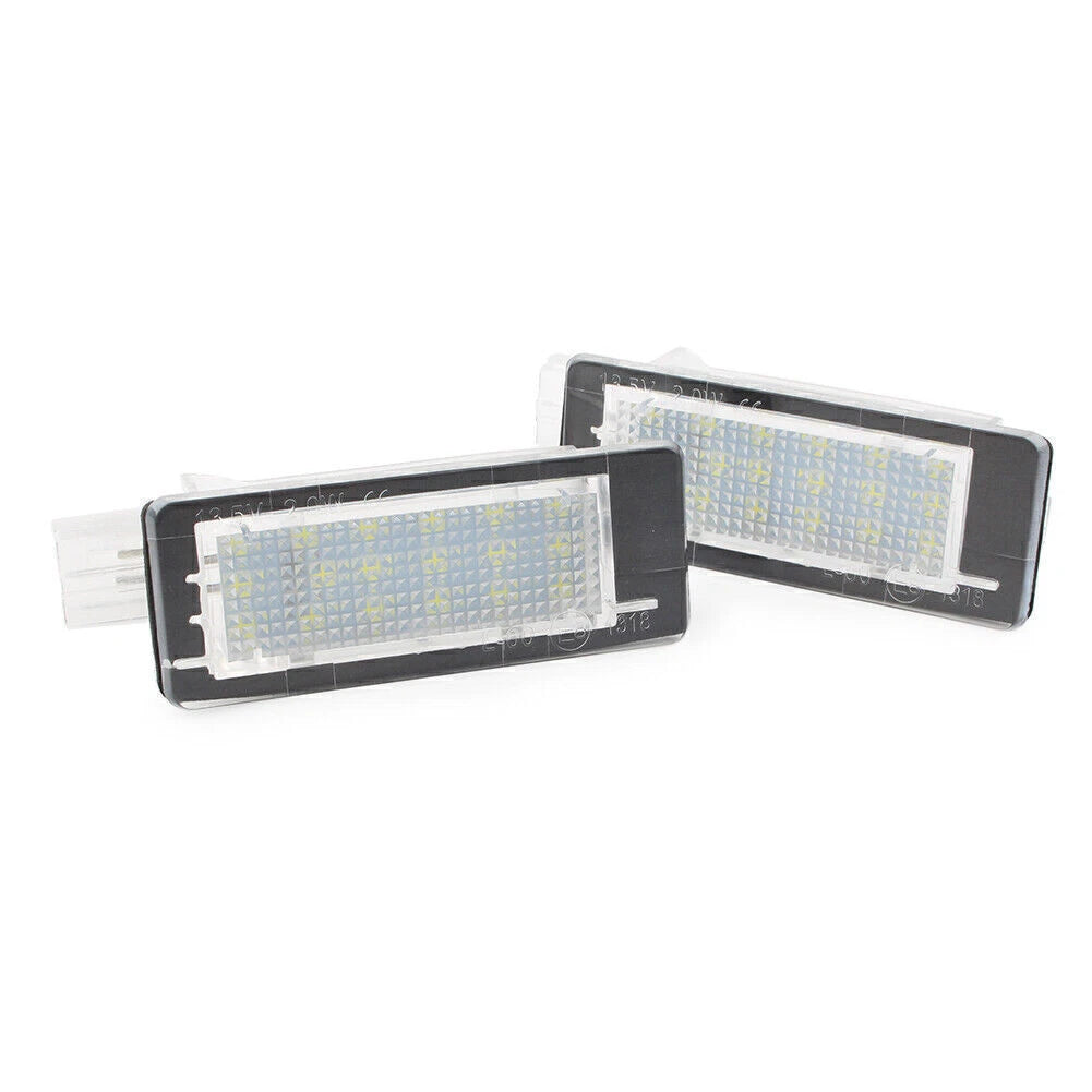 2X License Plate Light for Dacia Duster (2010–2015) Espace MK4 (2003–2010)