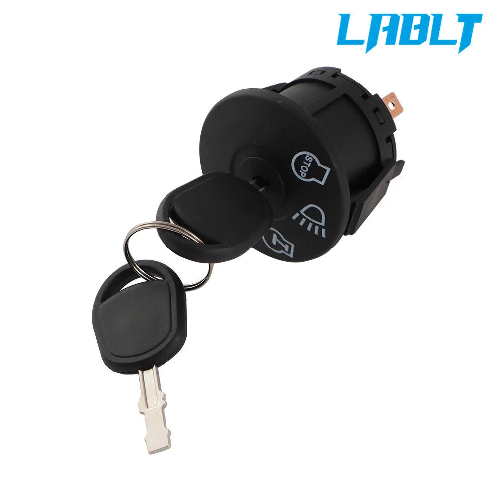 Ignition Switch Key for Husqvarna Murray John Deere MTD (532163968, GY20074)