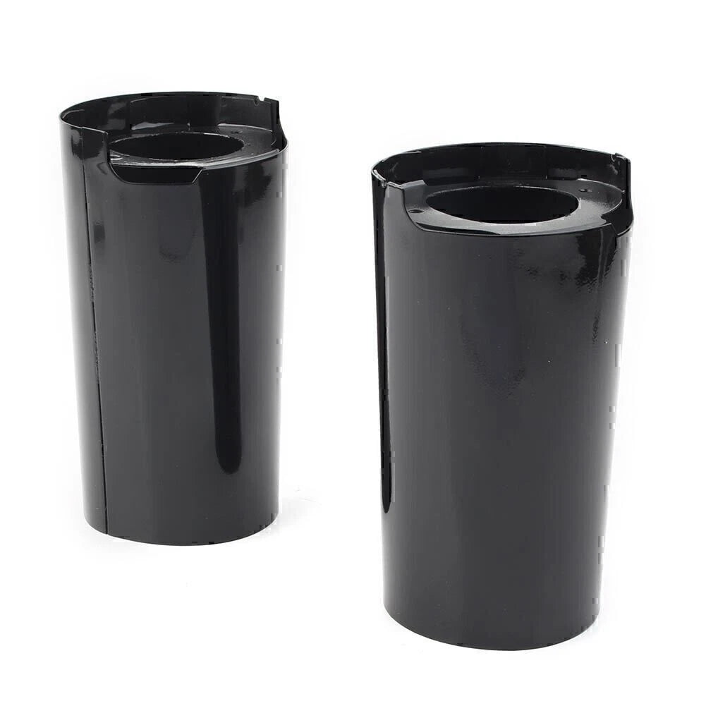 Black Fork Slider Covers for 2014 & Up Harley Touring Electra Street Tri Glide
