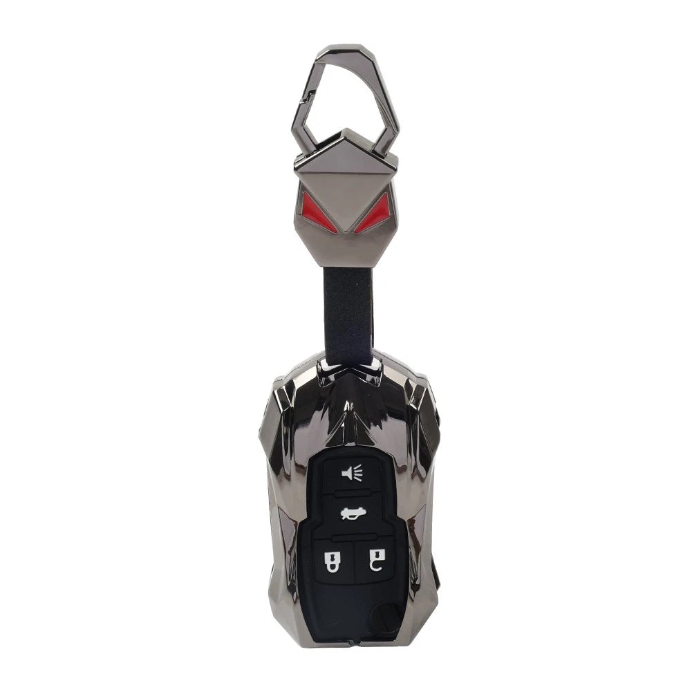 FOB Remote Shell Case Cover for Chevrolet Buick GMC Holden (Black)