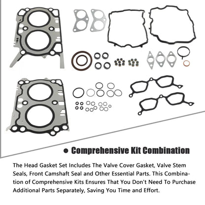 Engine Head Gasket Set for Subaru XV Crosstrek 2.0L DOHC FB20 (2012–2017) HS55074