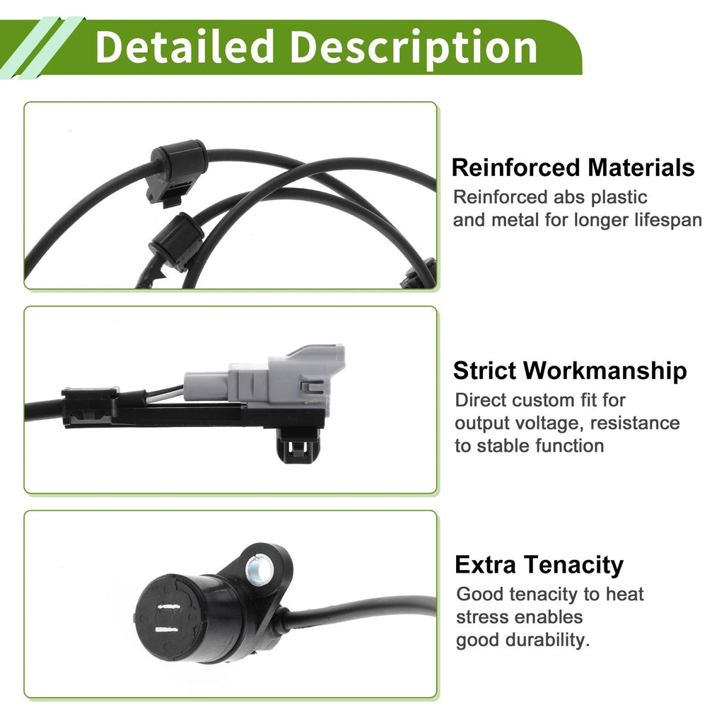ABS Wheel Speed Sensor Replacement for Toyota 4Runner (1997–2002)