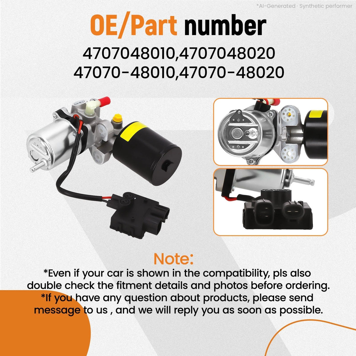 ABS Brake Pump Assembly for Toyota Highlander (2008–2019)