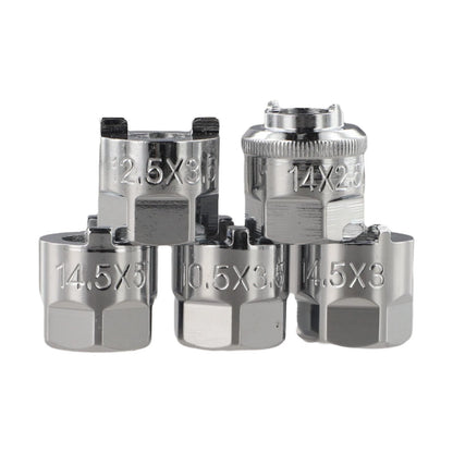 5 Piece Socket Tool Set for Manual Measurement