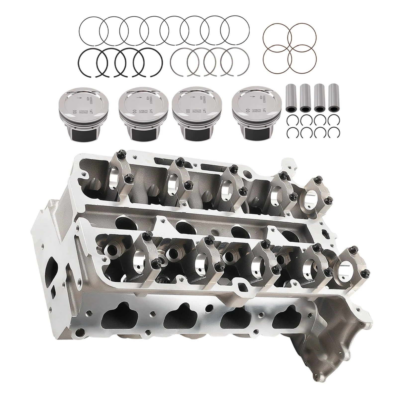 Bare Cylinder Head + Engine Pistons & Rings Kit for Buick Encore (2013–2020)