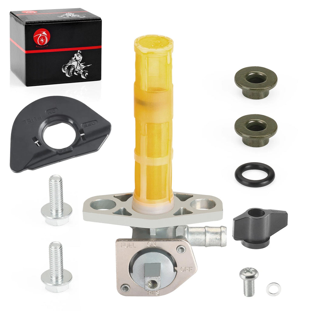 Fuel Petcock w/ Fuel Mark Plate Kit for Honda TRX450R TRX450ER (2004–2009)