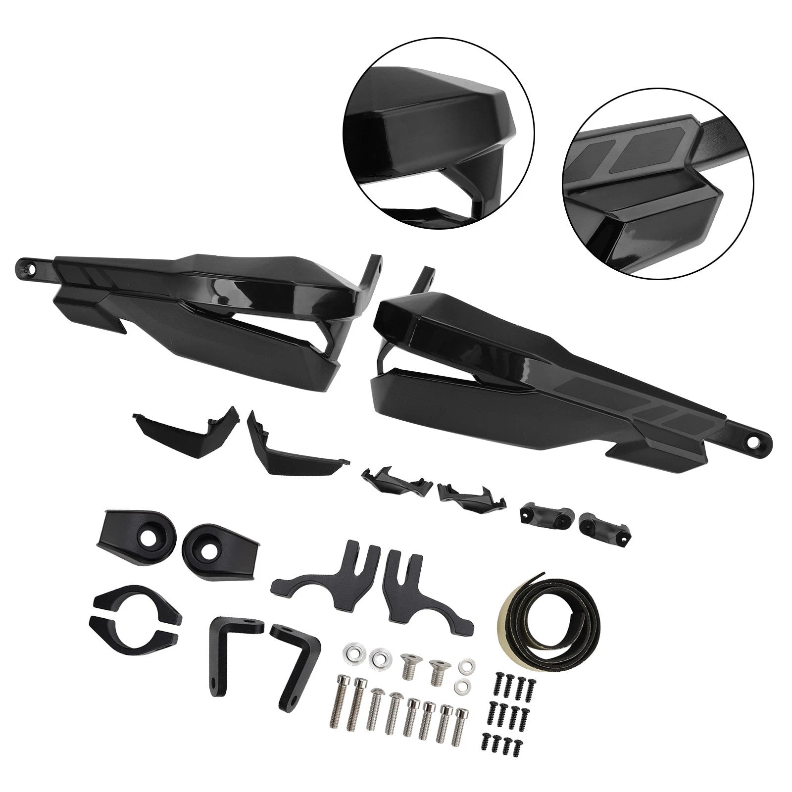 Handguard Protector for SCRAMBLER 400 X (2024–2025) Black