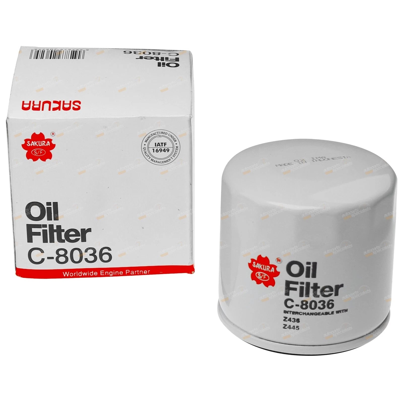 Sakura Engine Oil Filter for Mazda RX-8 (2003–2010) 13BMSP