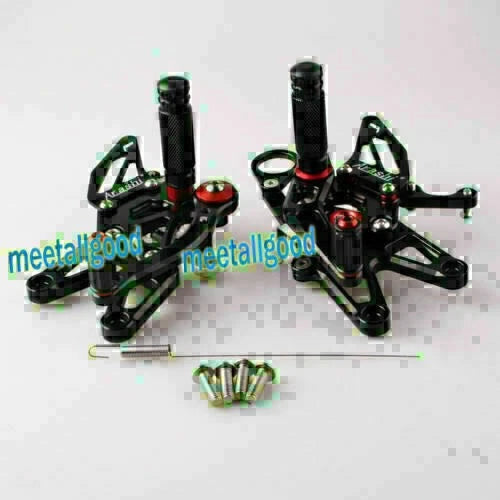 CNC Rearset Foot Pegs for BMW S1000RR (2010–2013)