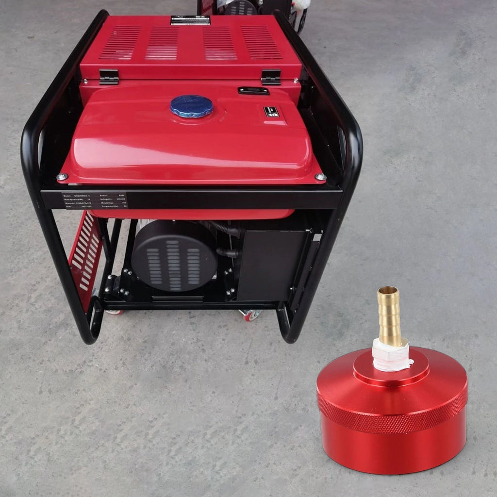 Fuel Tank Cap for Generator (1/4-inch Male Threaded End)