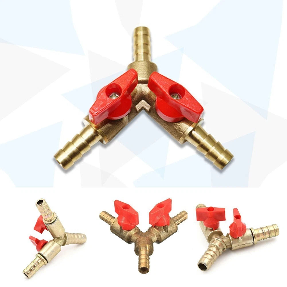 Shut Off Ball Valve for 8mm Hose Fitting (1 Piece)