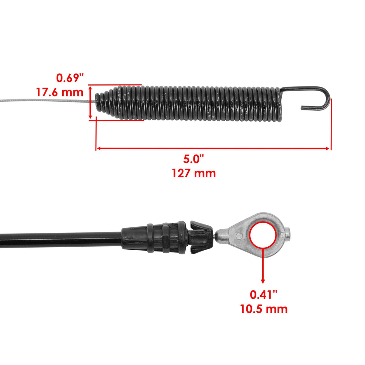 PTO Cable Deck Engagement Replacement for John Deere Lawn Mower (2008–2018)