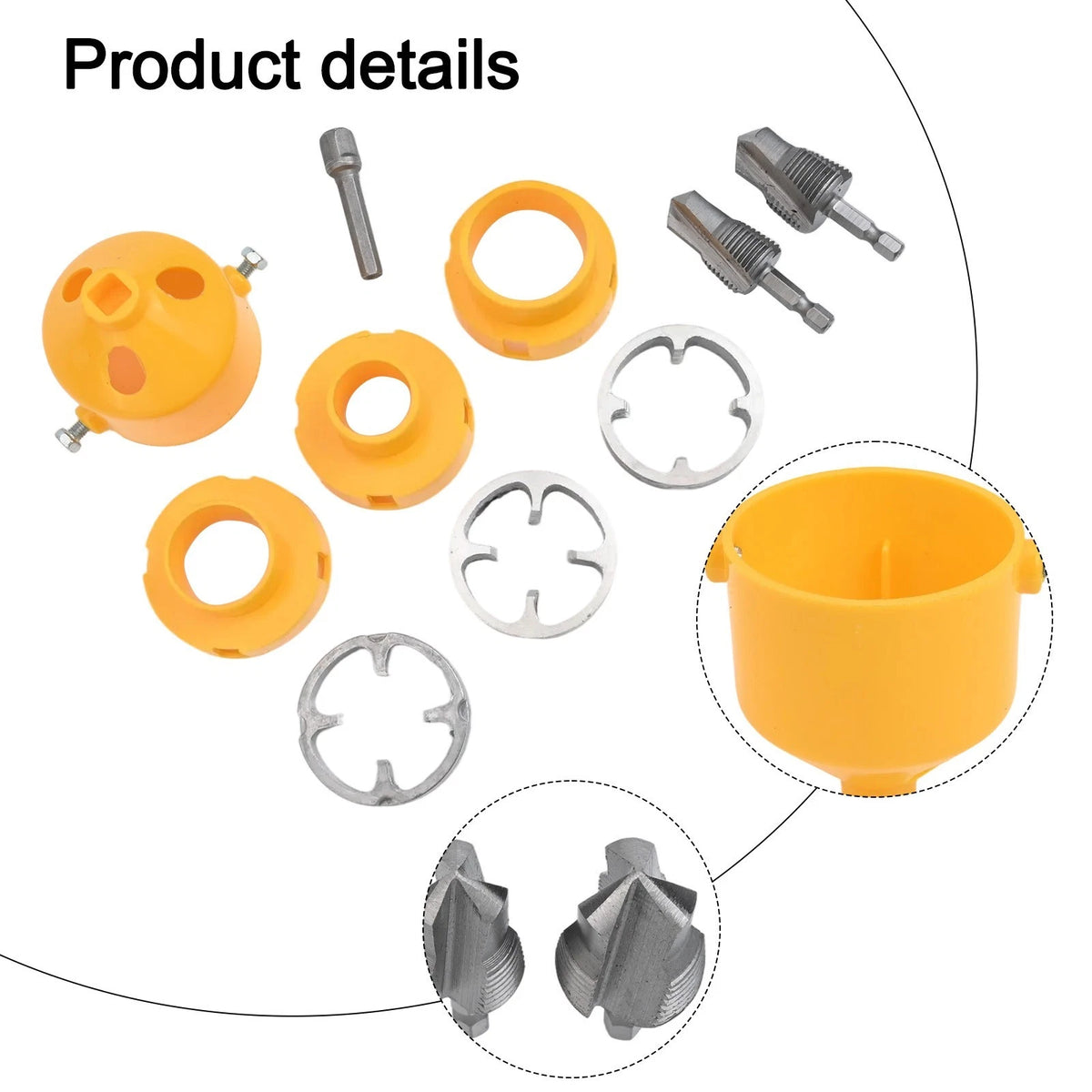 PVC Pipe Threader Kit for Hand Electric Drills