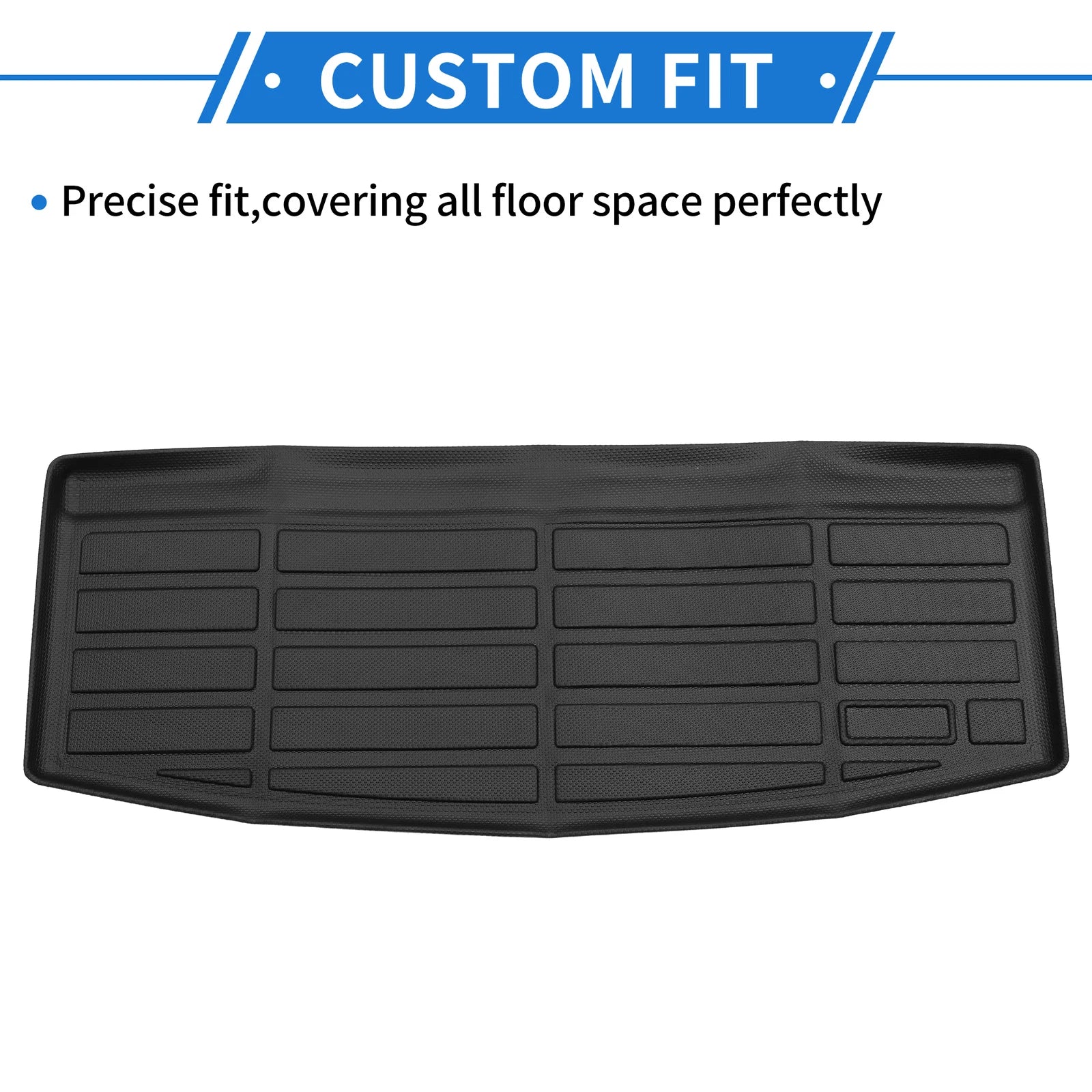 Cargo Liner Rear Trunk Mat Replacement for Volkswagen Tiguan 7 Seat (2018–2024)