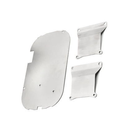 Stainless Steel Chassis Armor Set for Tamiya TT01 (1/10 RC Car)