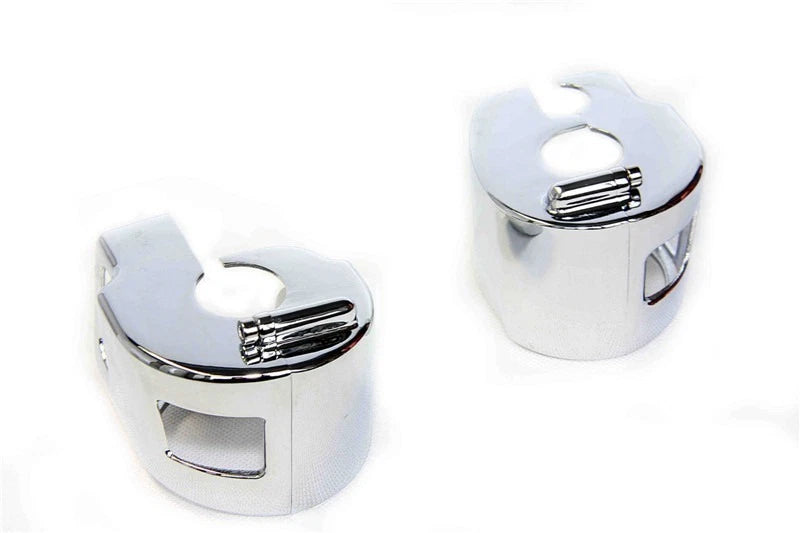 Chrome Switch Housing Cover for Kawasaki Vulcan 1500 1600 (1999–2008)