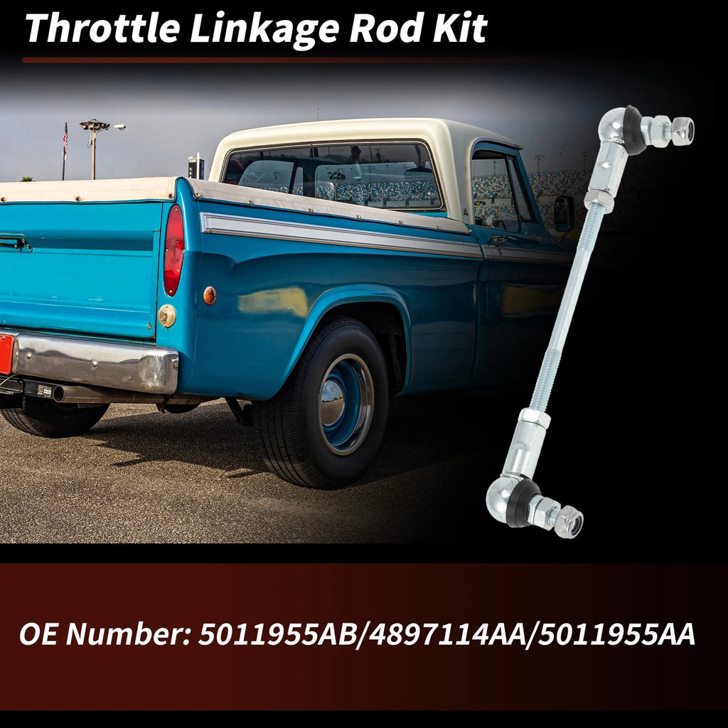 Throttle Linkage Rod Replacement for Dodge D250 D350 (1989–1991)