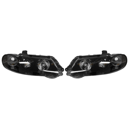 Altezza Clear Headlight Black for Holden Commodore VX VU (1997–2002)