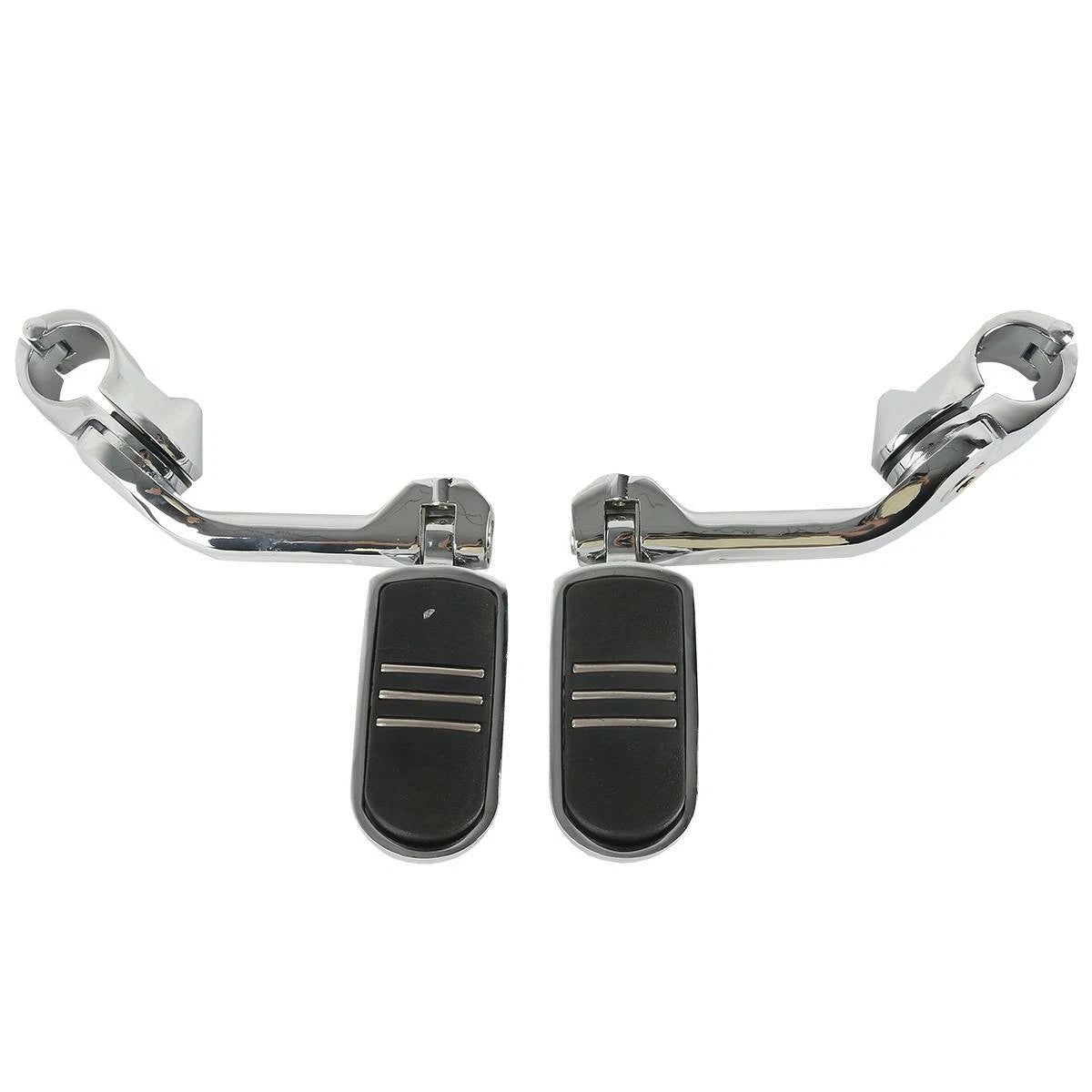 1.25" Angled Highway Engine Guard Foot Pegs for Harley Touring (US)