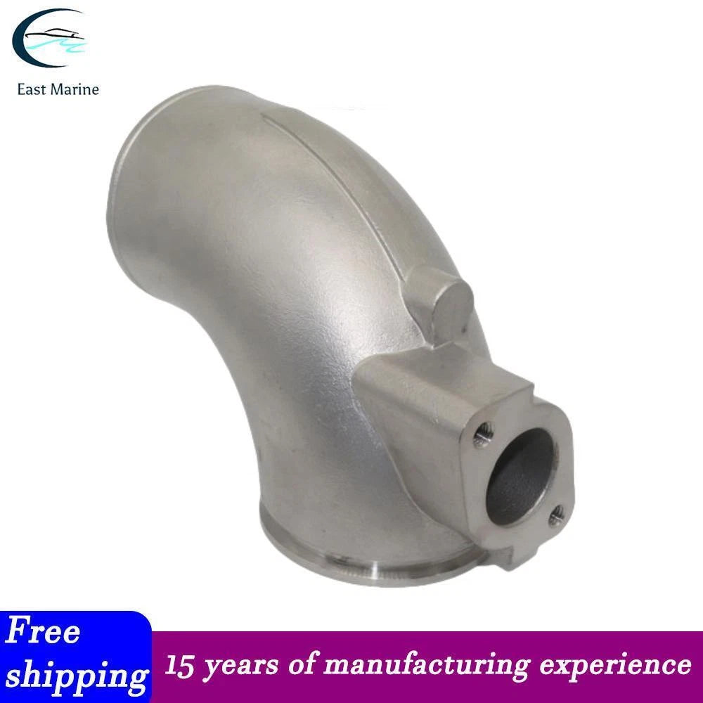 Elbow Exhaust 845261 for Volvo Penta MD40A TMD40B TAMD40A AQAD40A (1970–1990)