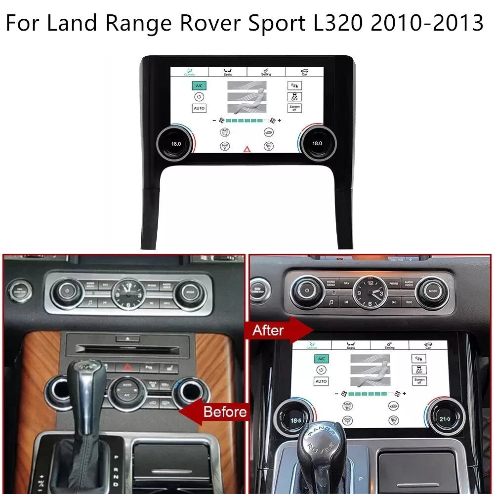 LCD Touchscreen A/C Climate Control Panel for Land Rover Range Rover Sport (2010–2013) - LCDN-879689TC