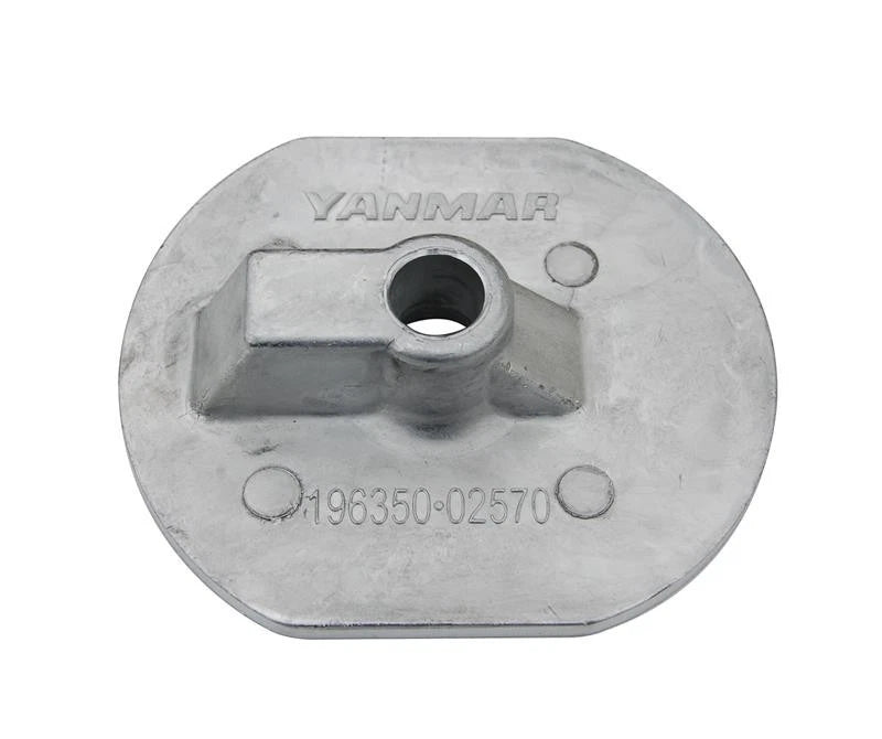 Zinc Anode for Yanmar Marine ZT350 ZT370 (OEM 196350-02570)
