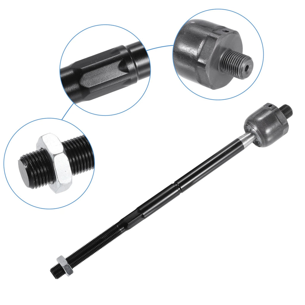 4 Pcs Front Inner Tie Rods Replacement with Boots for Chrysler 300 (2011–2014)