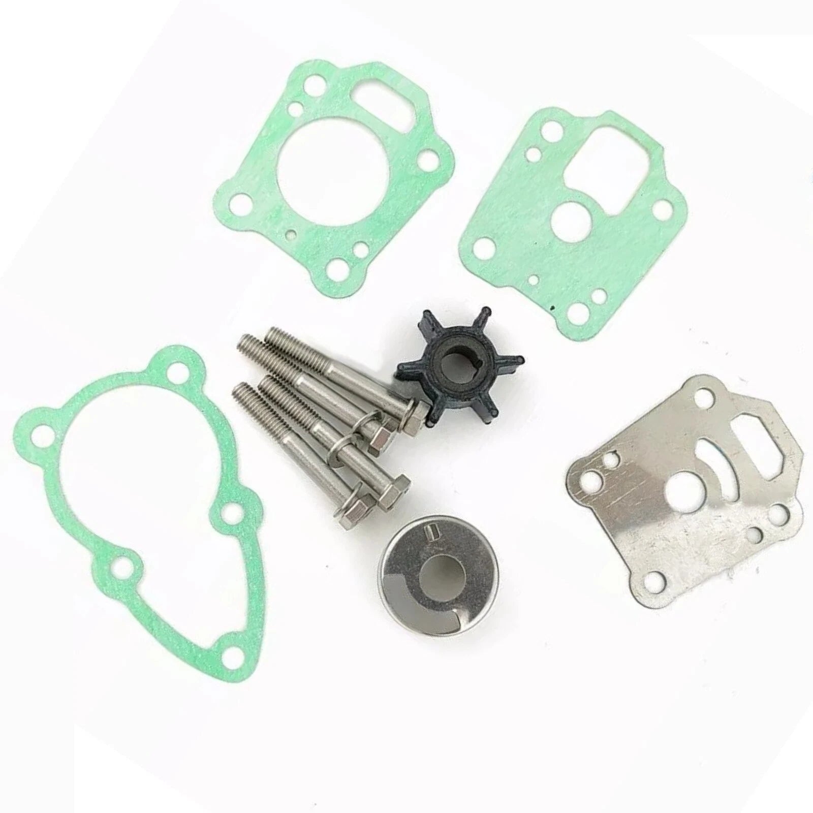 Water Pump Impeller Repair Kit for Mercury 4 5 6 HP Outboard (16159A03, 8M0155395)