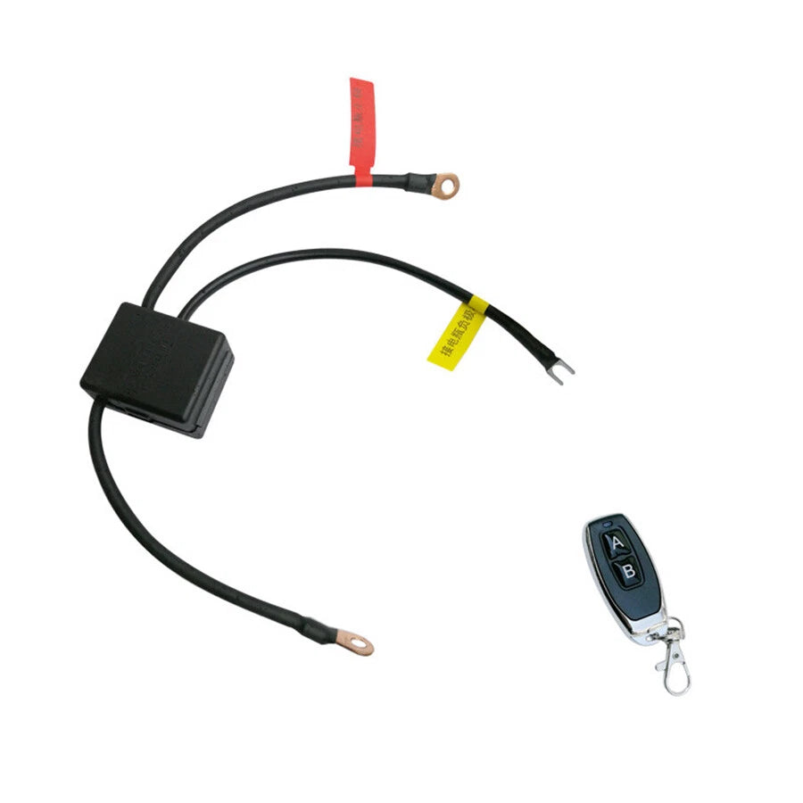 Remote Control 12V Motorcycle Battery Disconnect Cut Off Isolator Master Switch